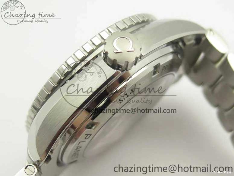 1218 Durable Planet Ocean Professional Ceramic Bezel 45.5mm 1:1 VSF Best Edition Orange Markers on SS Bracelet A8500 Super Clone 8052